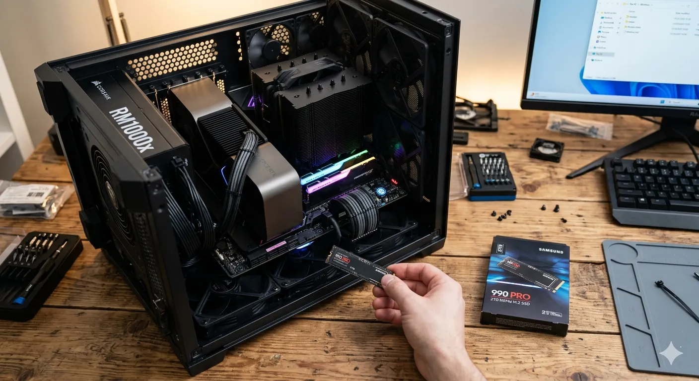 NVMe SSD Upgrade