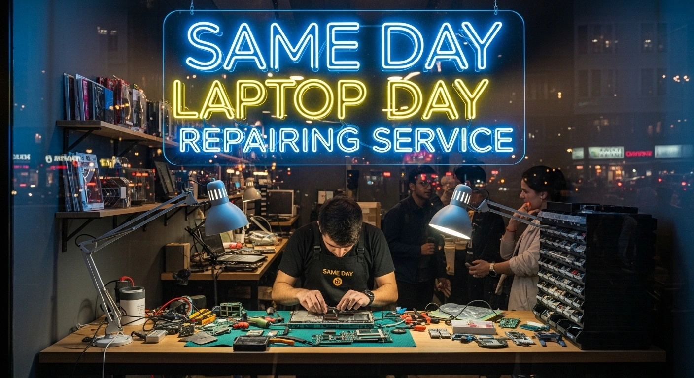 same day laptop repair