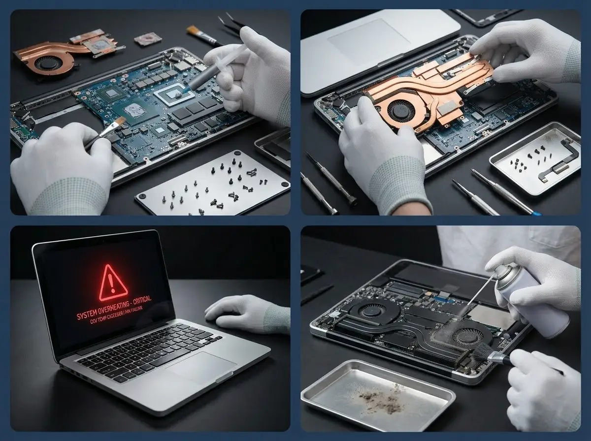 laptop overheating fix las vegas