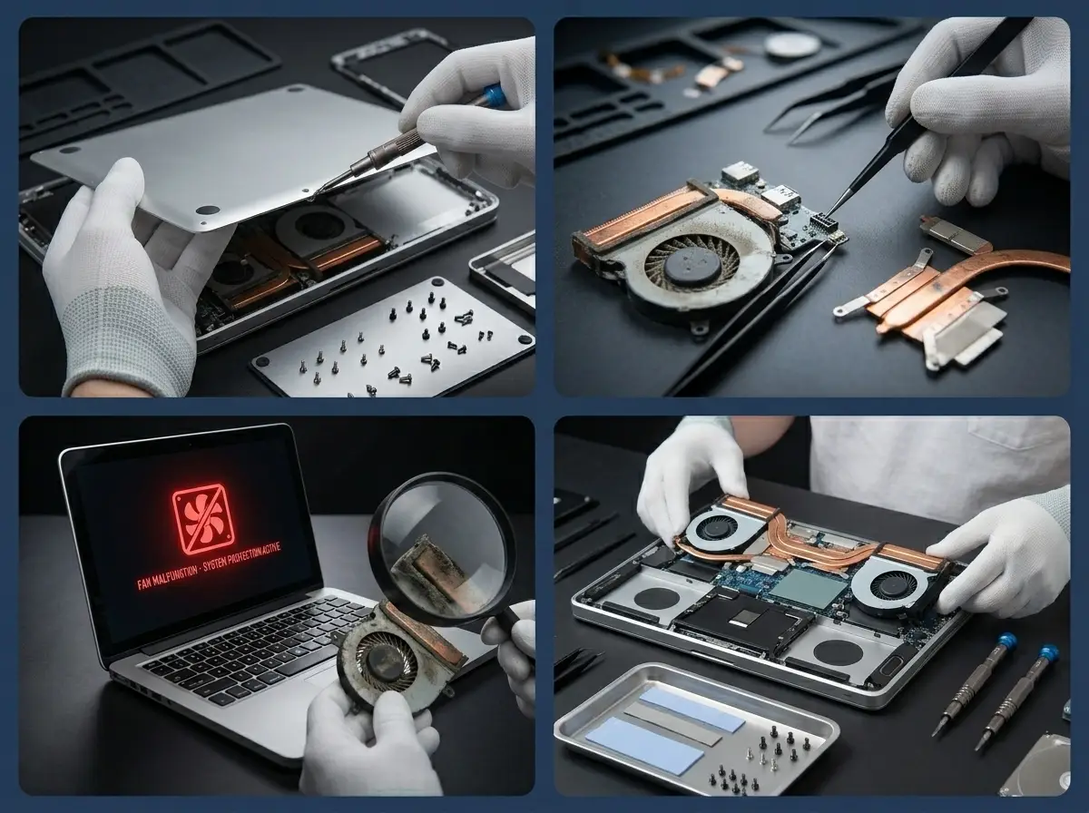 Certified Laptop Fan Repair in Las Vegas