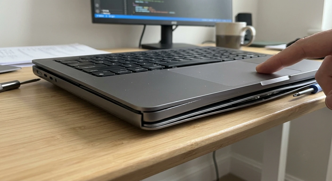 Battery Swollen Bulging Bottom Panel