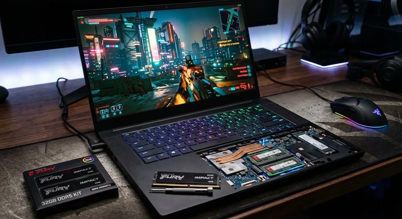 Gaming Laptop RAM Upgrade